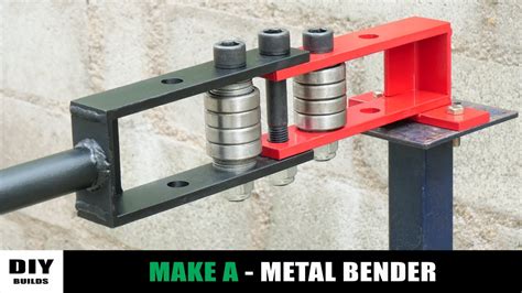 diy method to metal bending fabrication|make your own metal bender.